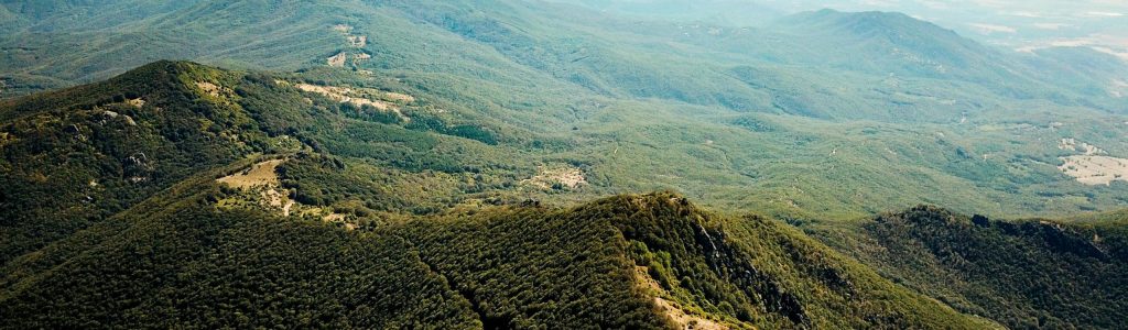 Aerial Photography of Mountains