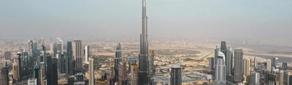 Aerial Photo Of City Under The Blue Sky